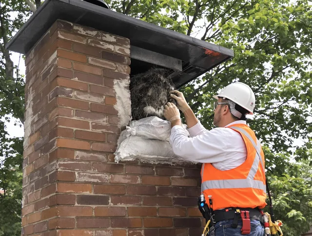 Humane removal of debris and animals by Inglewood Chimney Sweep in Inglewood, CA