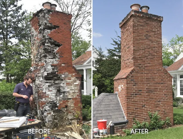 Inglewood Chimney Sweep performing a full chimney restoration in Inglewood, CA