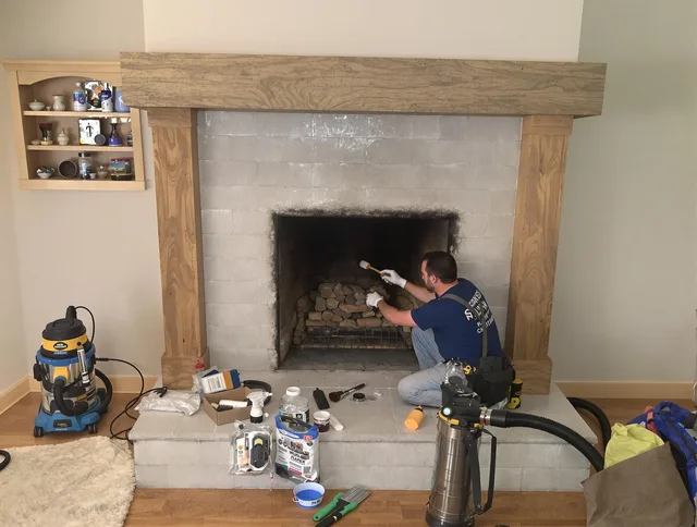 Detailed creosote removal process by Inglewood Chimney Sweep in Inglewood, CA