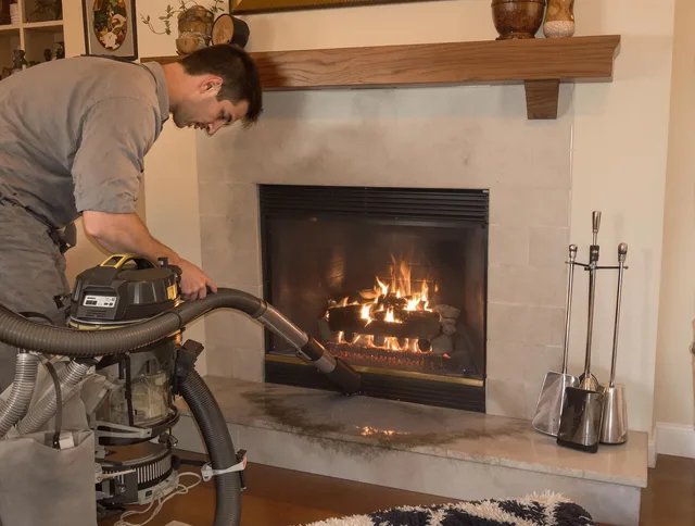 Routine fireplace upkeep by Inglewood Chimney Sweep in Inglewood, CA